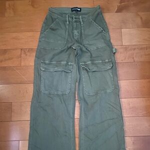 Fashion Nova Olive Green Trousers
